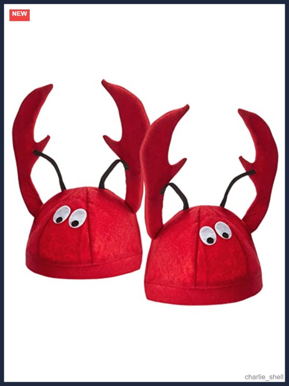 Crayfish Hat Crawfish Costume Party Photo Booth Prop Unisex Adult Funny
